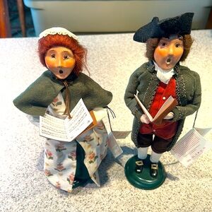 Byers Choice Williamsburg Carolers 1998